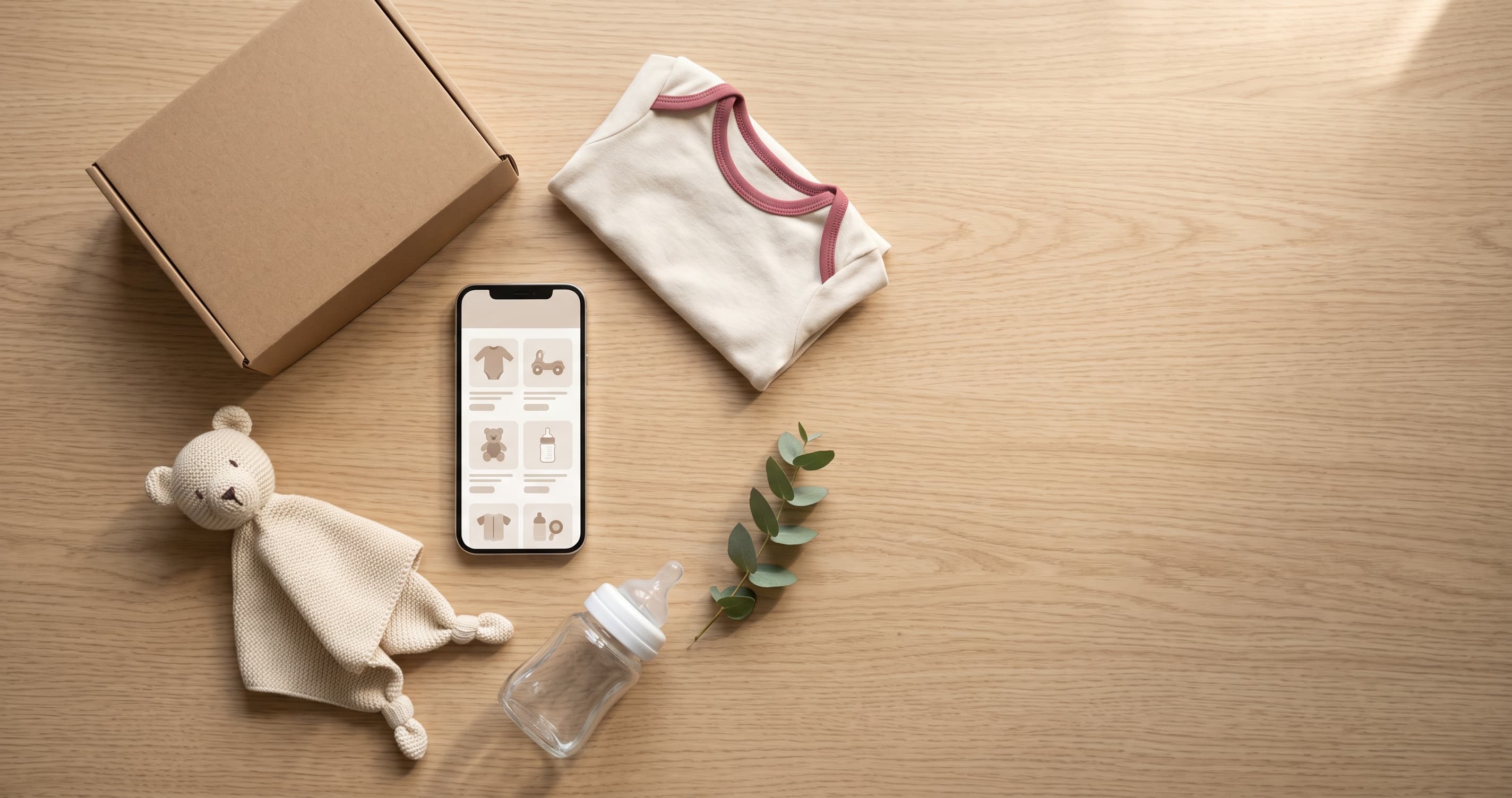 Écran de création d'une liste de naissance Amazon affichant les conditions de la réduction de 15 %